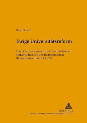 Ewige Universitaetsreform