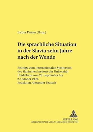 Die sprachliche Situation in der Slavia zehn Jahre nach der Wende