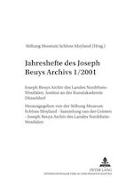 Jahreshefte Des Joseph Beuys Archivs 1/2001