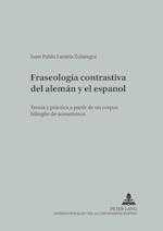 Fraseología Contrastiva del Alemán Y El Español