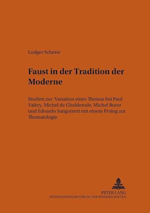 "faust" in Der Tradition Der Moderne