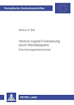 Venture Capital-Finanzierung durch Wandelpapiere