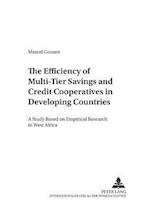 The Efficiency of Multi-Tier Savings and Credit Cooperatives in Developing Countries