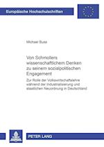 Von Schmollers wissenschaftlichem Denken zu seinem sozialpolitischen Engagement