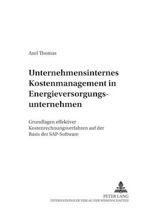 Unternehmensinternes Kostenmanagement in Energieversorgungsunternehmen