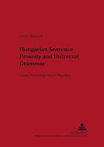 Hungarian Sentence Prosody and Universal Grammar