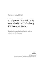 Analyse Zur Vermittlung Von Musik Und Werbung Fuer Komponisten