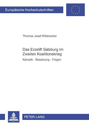 Das Erzstift Salzburg im Zweiten Koalitionskrieg