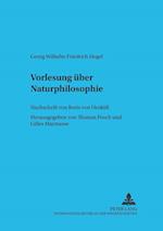 Vorlesung Ueber Naturphilosophie- Berlin 1821/22