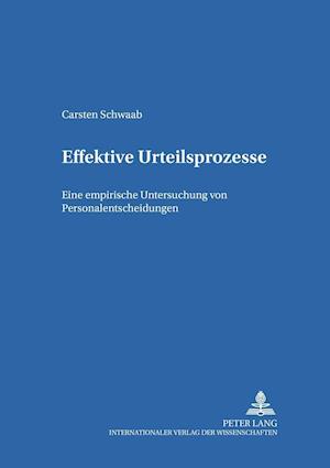 Effektive Urteilsprozesse