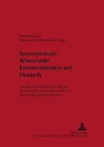 Internationale Wirtschaftskommunikation auf Deutsch