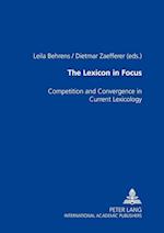 The Lexicon in Focus