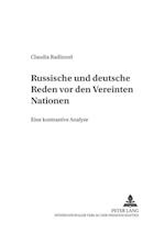 Russische Und Deutsche Reden VOR Den Vereinten Nationen