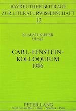 Carl-Einstein-Kolloquium 1986