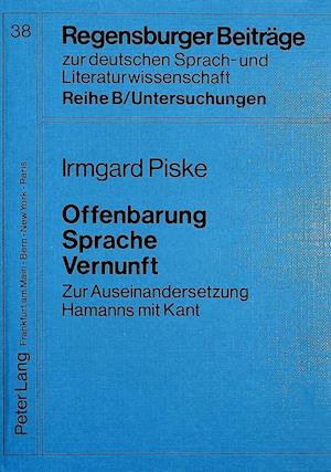 Offenbarung - Sprache - Vernunft