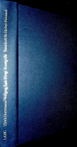 Kunstgriffe - Festschrift Fuer Herbert Mainusch