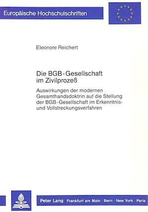 Die Bgb-Gesellschaft Im Zivilprozess