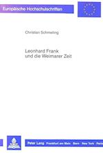 Leonhard Frank Und Die Weimarer Zeit