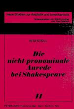 Die Nicht-Pronominale Anrede Bei Shakespeare