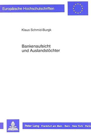 Bankenaufsicht Und Auslandstoechter