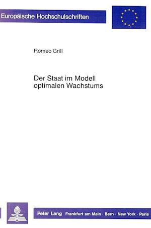 Der Staat Im Modell Optimalen Wachstums