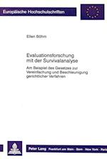 Evaluationsforschung Mit Der Survivalanalyse