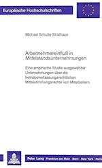 Arbeitnehmereinfluss in Mittelstandsunternehmungen