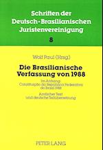 Die Brasilianische Verfassung Von 1988