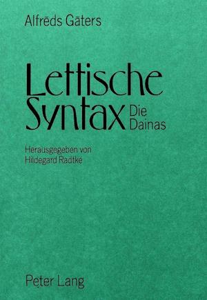 Lettische Syntax