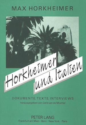 Horkheimer Und Italien