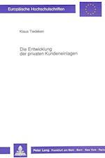 Die Entwicklung Der Privaten Kundeneinlagen