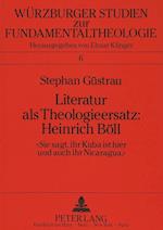 Literatur ALS Theologieersatz