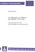 Die Mitglieder Und Waehler Der Nsdap 1919 - 1933