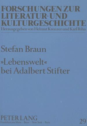 -Lebenswelt- Bei Adalbert Stifter