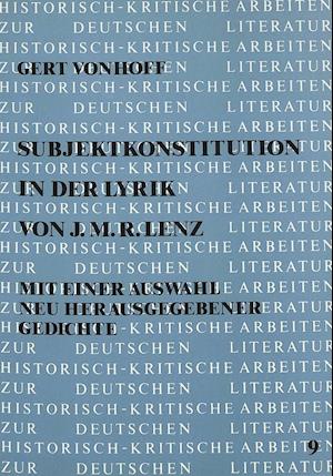 Subjektkonstitution in Der Lyrik Von J.M.R. Lenz