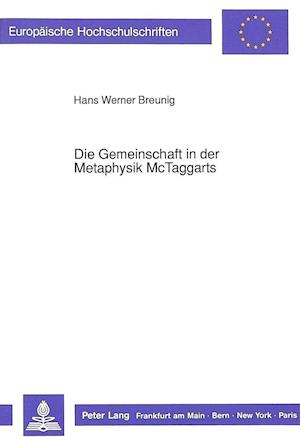 Die Gemeinschaft in Der Metaphysik McTaggarts