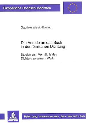 Die Anrede an Das Buch in Der Roemischen Dichtung