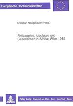 Philosophie, Ideologie Und Gesellschaft in Afrika