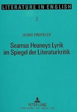 Seamus Heaneys Lyrik Im Spiegel Der Literaturkritik