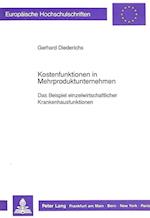 Kostenfunktionen in Mehrproduktunternehmen