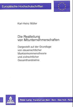 Die Realteilung Von Mitunternehmerschaften