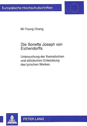 Die Sonette Joseph Von Eichendorffs