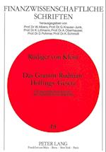 Das Gramm-Rudman-Hollings-Gesetz