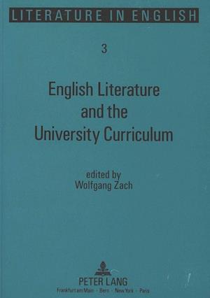 English Literature and the University Curriculum