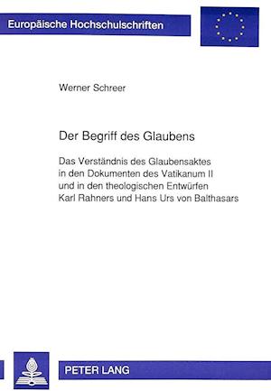 Der Begriff Des Glaubens