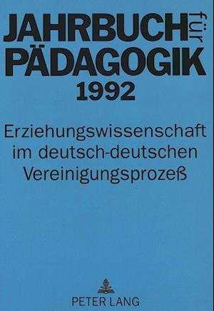 Jahrbuch Fuer Paedagogik 1992