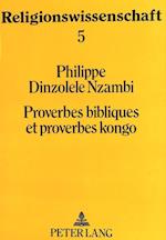 Proverbes Bibliques Et Proverbes Kongo