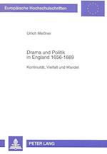 Drama Und Politik in England 1656-1669
