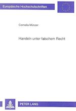 Handeln Unter Falschem Recht