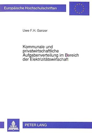 Kommunale Und Privatwirtschaftliche Aufgabenverteilung Im Bereich Der Elektrizitaetswirtschaft